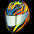 Casco Amatista Fenix Nar/Ama/azul Hax